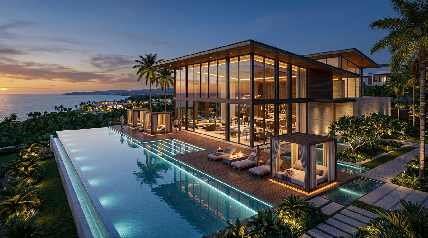 5-Star Resort Clubhouse & Pool